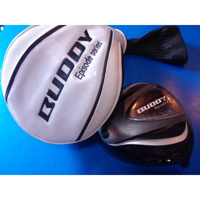 BUDDY エピソードA ブラック ドライバー 10° 中古ヘッド ヘッドカバー