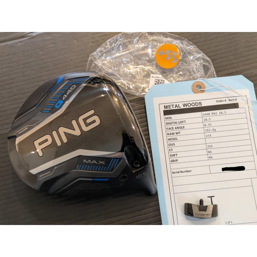 G440 超！激レア ツアー支給品 ピン PING MAX ドライバー 1W 10.5