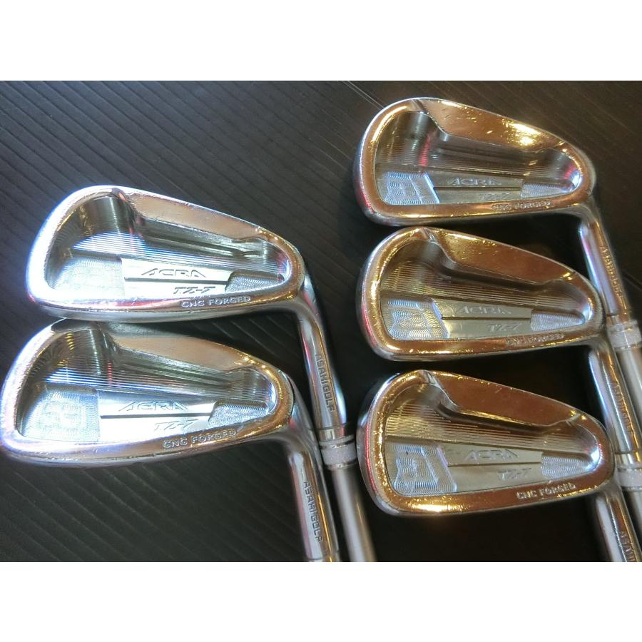 MCI50/Rが装着されたアイアンセット ASAHI GOLF ACRA TZ-7