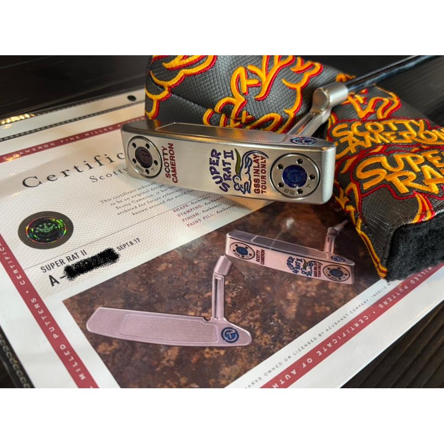 SCOTTY CAMERON 期間限定値下げ SUPER RAT II GSS INLAY TOUR ONLY