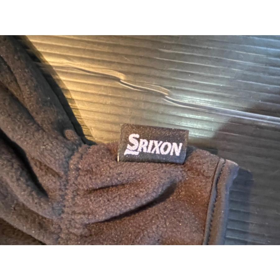 送料無料☆ SRIXON スリクソン　ミトングローブ　防寒 ブラック　サイズフリー SXG4467｜uttaro｜02