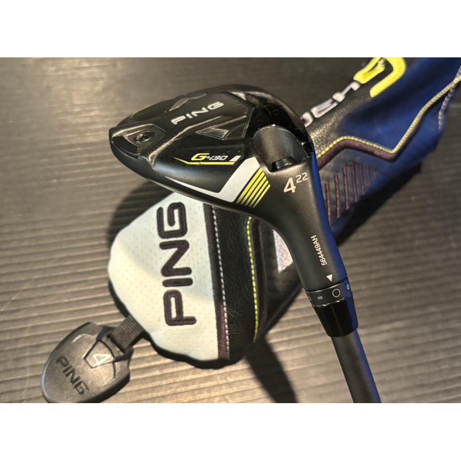 G430 PING ピン ハイブリッド #4 22° ATTAS MB-HY65/S リシャフト品