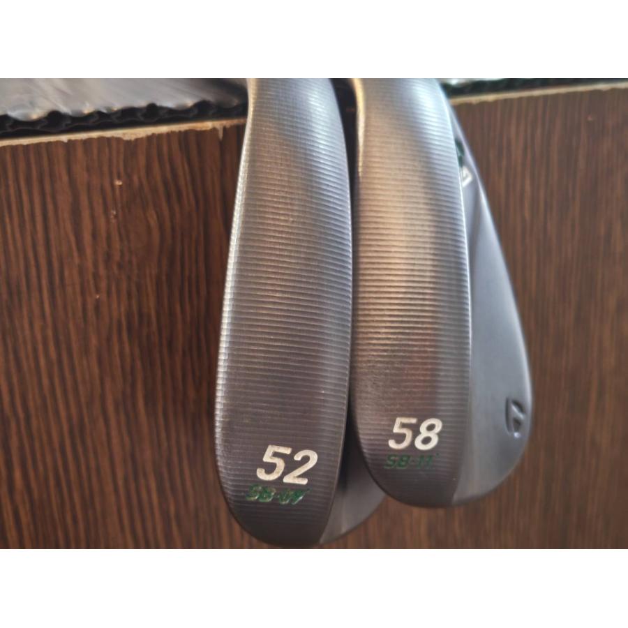 テーラーメイドミルドグラウンド　ウェッジセット 52度 58度 MILLED GRIND テーラーメイド ミルドグラインド4 MG4 (ブラック