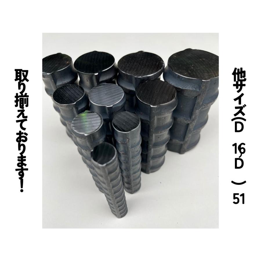 鉄 黒皮 異形棒 鉄筋 一般構造用(SD345) D35×長さ100mm | ブランド登録なし | 02