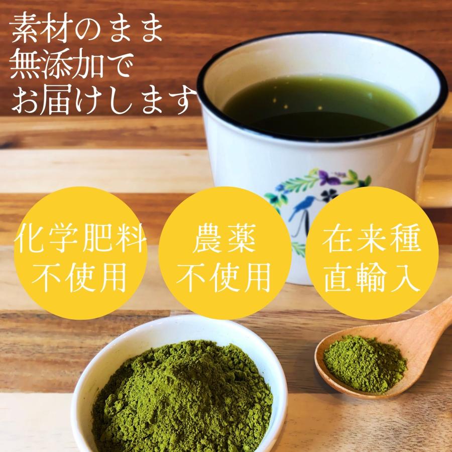 モリンガ茶 有機 パウダースティック 6日分 個包装 無農薬 無添加 ノンカフェイン 健康茶 食物繊維 腸活 国内加工 送料無料 UTUKUSI | ブランド登録なし | 07