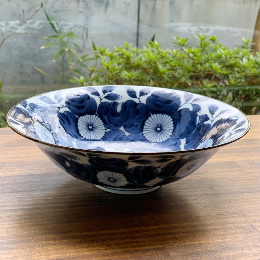 波佐見焼 藍花 7寸平鉢 : 有田焼 器の華 まるふく - 通販 - Yahoo