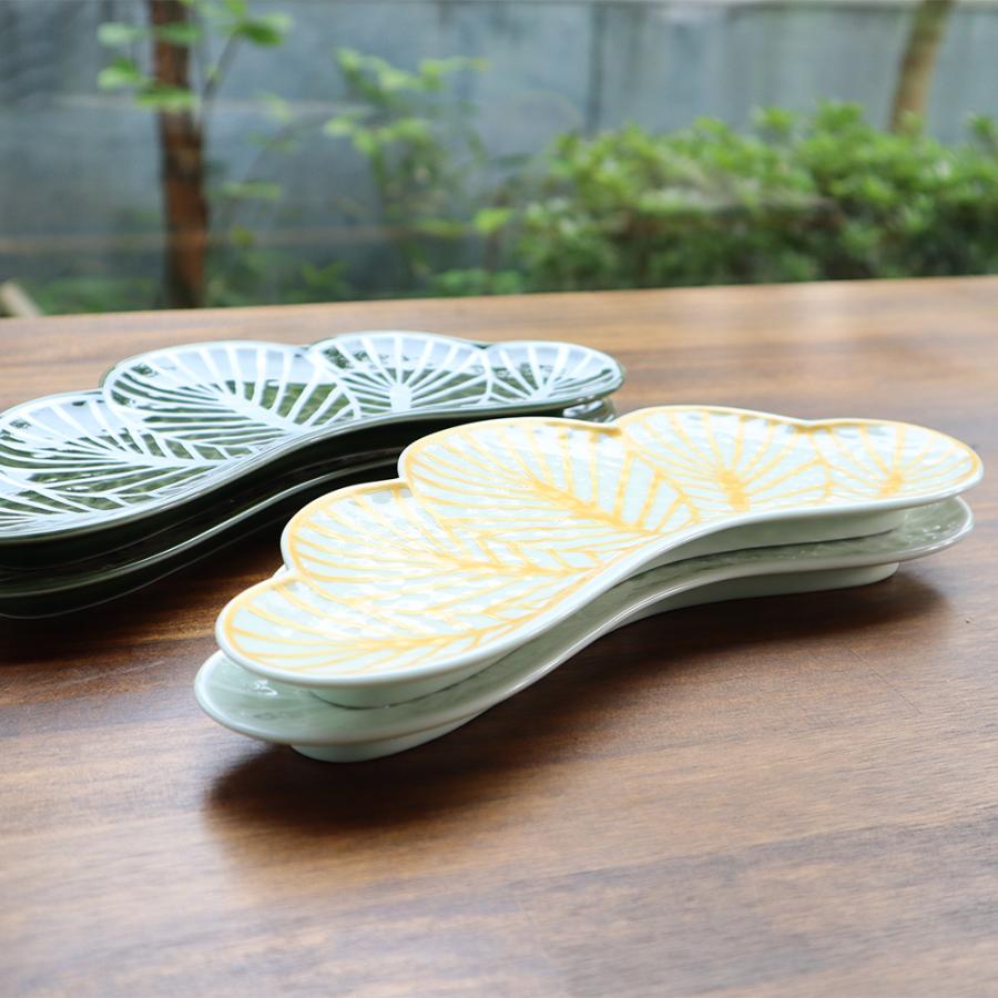 有田焼 前菜皿 松葉型 （4柄） : 有田焼 器の華 まるふく - 通販