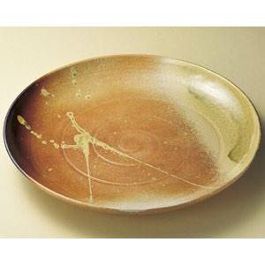 大皿 古信楽１４．０丸皿（業務用大皿）４２cm