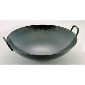 鉄打出中華鍋５７cm（板厚１．６mm）・山田工業所製