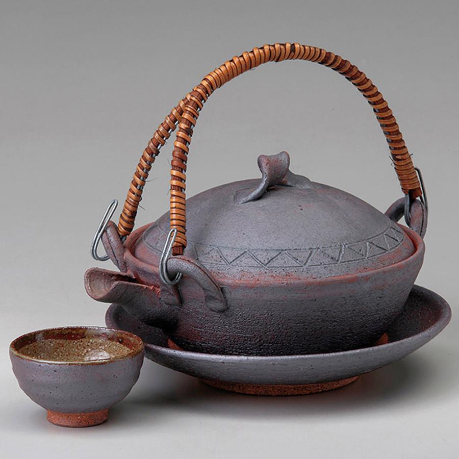 織部土瓶むし　土瓶蒸し 織部菊土瓶むし(土瓶むし)|食器通販の陶磁庵