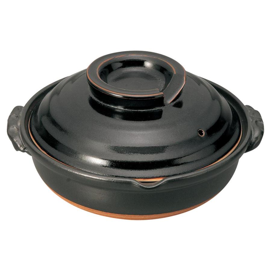 天目5号鍋 1人用土鍋10客｜Amazon｜柚子天目5