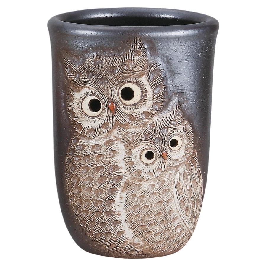 安い購入 傘立て 信楽焼き陶器製傘たて 黒マットペアふくろう透し彫 K7123 03 器屋一信ヤフー店 通販 Yahoo ショッピング 人気ブランド Bricklanebrasserie Com