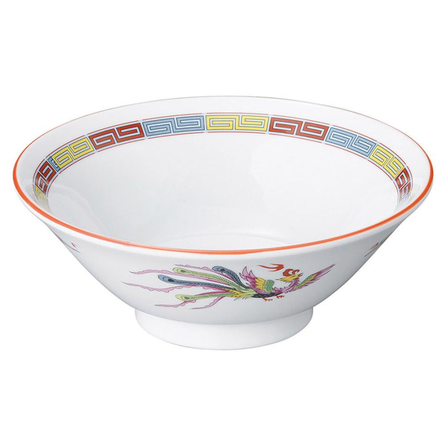 三色雷紋・切立6．8丼（ラーメン丼）直径20．2cm : 器屋一