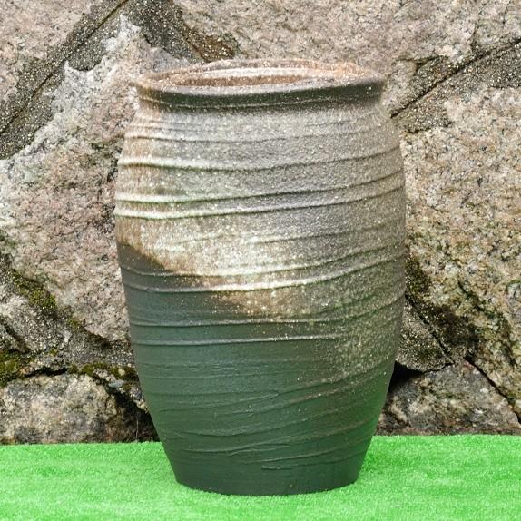 傘立て・信楽焼き陶器製 灰釉 : 器屋一信ヤフー店 - 通販 - Yahoo