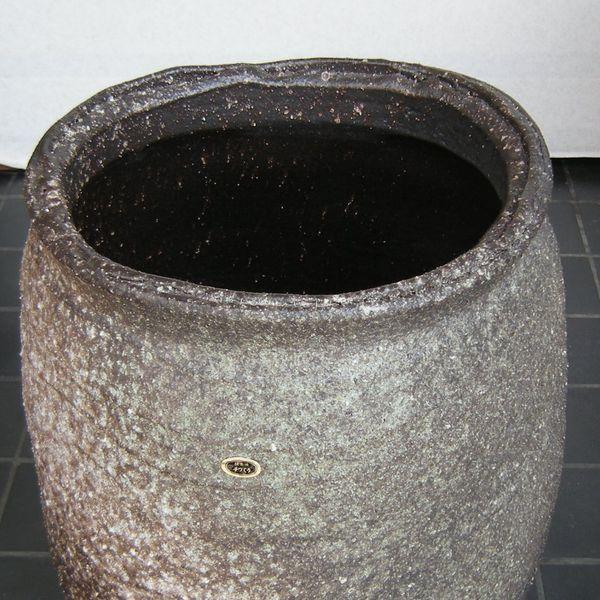 傘立て・信楽焼き陶器製 灰釉 : 器屋一信ヤフー店 - 通販 - Yahoo