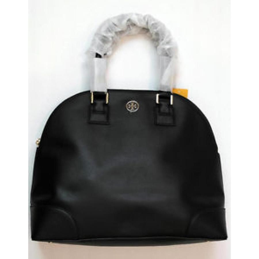 Burch トリーバーチ Saffiano Leather Dome Tory バッグ Saffiano Robinson Burch Nwt 輸入品 輸入品 Satchel Black Bag Eb 746 6384 U遊自適