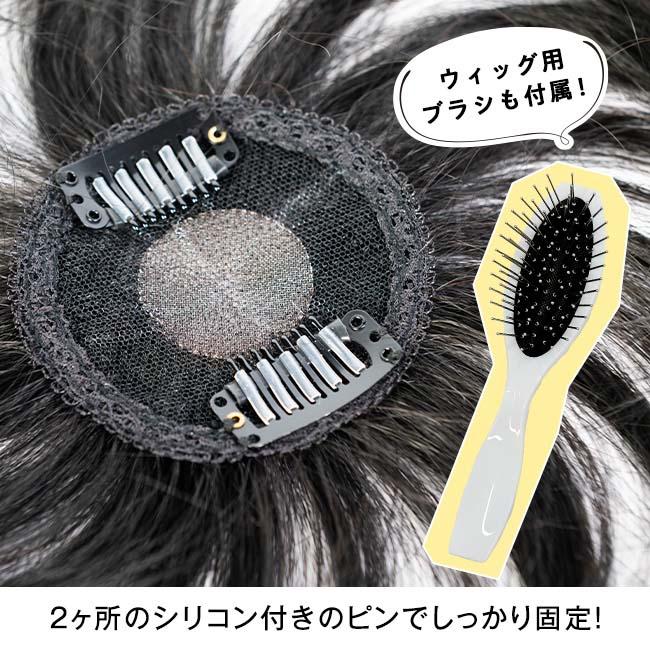 銀座サロン KAZUEウィッグ ラウンドポイントウィッグ - ダークブラウン