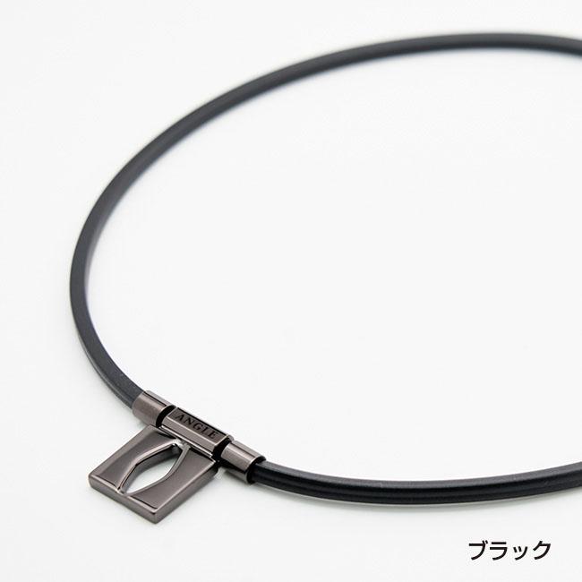 アングル e.モデル 01 ネックレス プラチナ ブラック ANGLE e.MODEL