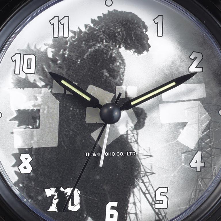 ゴジラ70周年記念 目覚まし時計 ゴジラ Godzilla 70周年 公式 アラーム