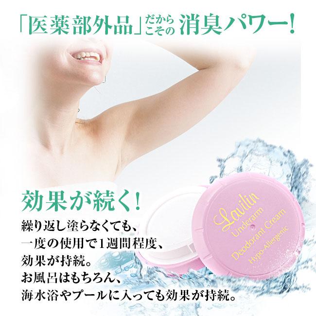 Lavilin（ラヴィリン） 薬用デオドラントクリーム アンダーアーム