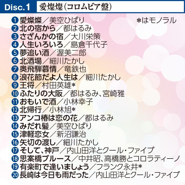 昭和歌謡ヒットパレード100 - 昭和 歌謡 黄金期 昭和30〜50年代 名曲 カートンケース入り CD 5枚組｜uushop2｜06