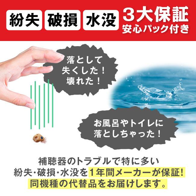 ニコン・エシロール 補聴器 イヤファッション NEF-M100S 安心パック付き 10日間無料 お試し 両耳用 ニコン nikon Essilor 国産 日本製 超小型 耳穴式 デジタル｜uushop2｜03