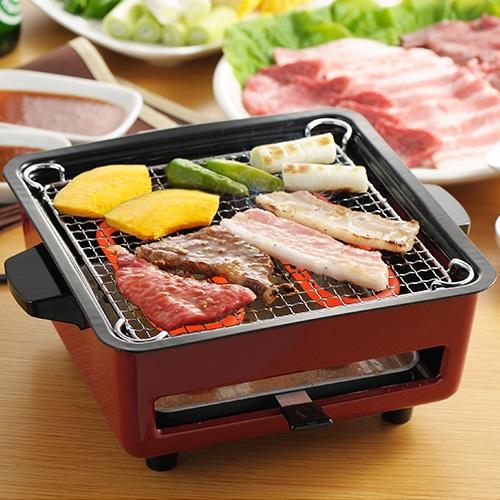 自宅で本格焼き物料理 焼肉屋さん 卓上コンロ 電熱 網焼き 焼き鳥 Yny 1000 悠遊ショップ 通販 Yahoo ショッピング