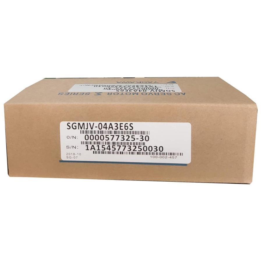 新品  SGMJV-04A3E6S 400W 3000r/min 1.27N.m 200VAC 6ヶ月保証