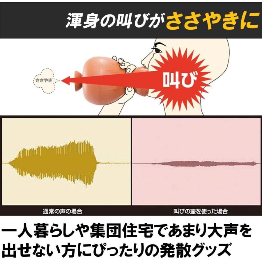 激安価格と即納で通信販売 叫びの壺 ストレス解消 ぐちの壺 防音カラオケ 叫ぶ ベントイライラや苦情 叫びポット 通気苦情を 防音グッズ 不満 圧力 消音効果50