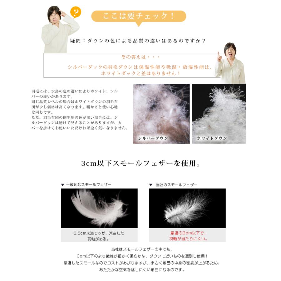 羽毛布団 ダブル ダウン10 冬用 掛け布団 羽根布団 ダブルロング ダウン Fu 90sdf Dl ふとんの羽々和 通販 Yahoo ショッピング