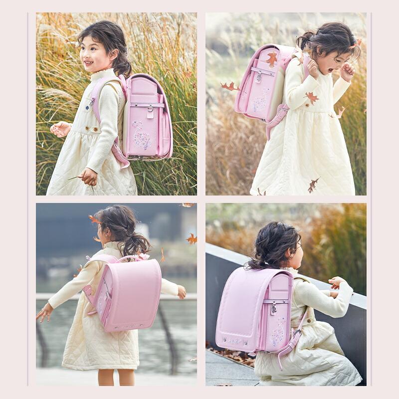 【新品】ピンク  ランドセル　入学おめでとうございます‼️ ランドセル2025年度入学祝い 女の子 ピンクの通販 by あすなろ's shop