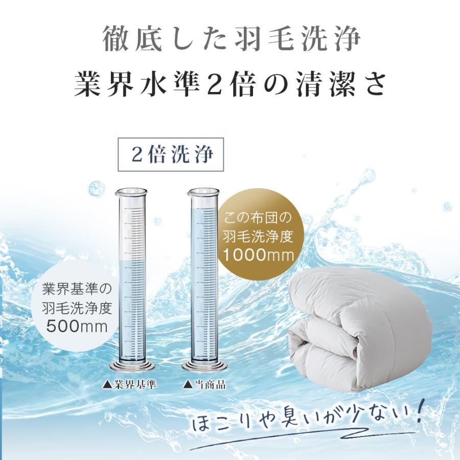 羽毛布団 シングル 冬 ダウン90％ 掛け布団 羽毛ぶとん 羽布団