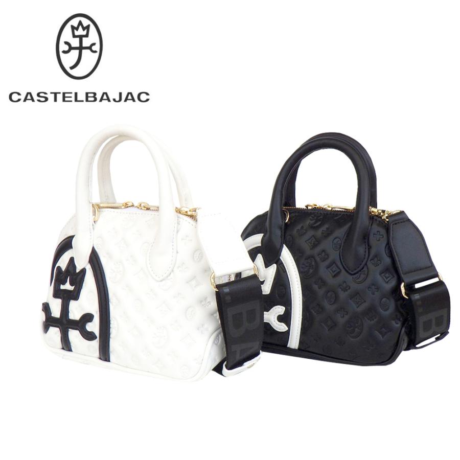 カステルバジャック アンジェ ショルダーバッグ 044511 シロ CASTELBAJAC（カステルバジャック） アンジェ 044511 ブガッティ 2WAY