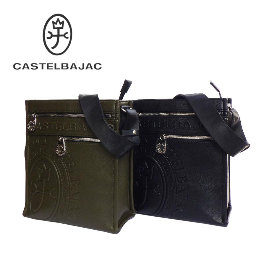 カステルバジャック ダナン 縦型ショルダーバッグ 045114 ブラック CASTELBAJAC（カステルバジャック） ダナン 045114 ショルダーバッグ