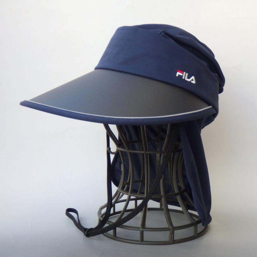 美品　FILA フィラ　セットアップ　XL L サンバイザー　３点セット FILA（フィラ） 春・夏 帽子 3WAYジョッキーバイザー サンバイザー