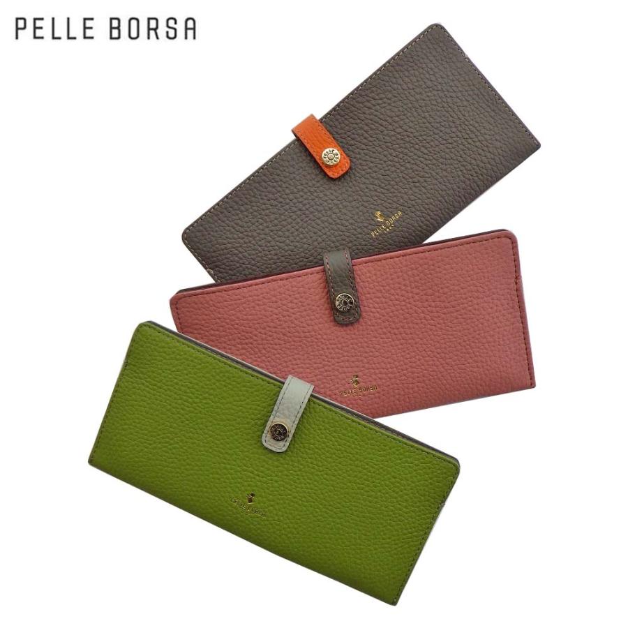 PELLE BORSA（ペレボルサ） レネットグッズ コンパクト財布 牛革 長
