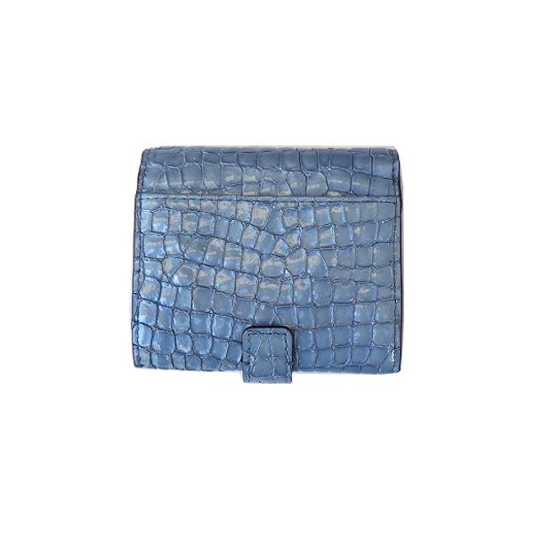 PELLE BORSA Rainbow Croco ペレボルサ レインボークロコ 二つ折り財布 