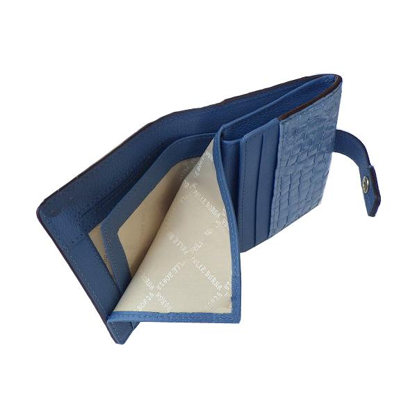 PELLE BORSA Rainbow Croco ペレボルサ レインボークロコ 二つ折り財布 