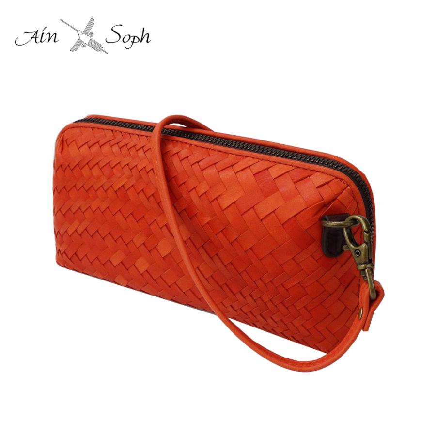 Ain Soph AIN SOPH アインソフ 馬革 2WAYショルダーバッグ お財布 
