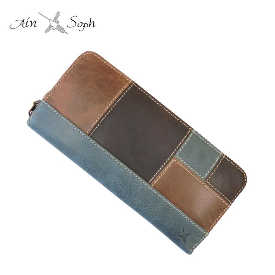 アインソフ Ain Soph ラウンドファスナー長財布 Hard Pull-up DA1180