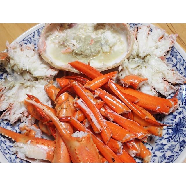 紅ズワイガニ 浜ゆでボイル 小 400-500g×2杯 鳥取 境港 浜茹で直送 そのままで 鍋で 焼いて サラダで 送料無料 宇和海の幸問屋の画像