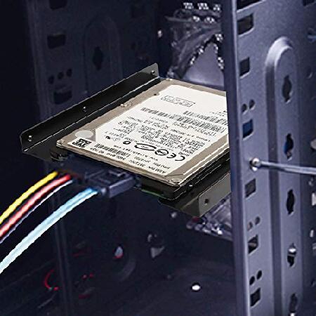 Spofit 2.5 - 3.5 HDD/SSD マウントブラケット ハードドライブホルダー