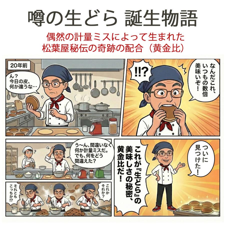 噂の生どら バラエティ 10個 セット どら焼き 父の日 お中元 ギフト 有名 和菓子 スイーツ お菓子 詰合せ お取り寄せ 松葉屋 |  | 03