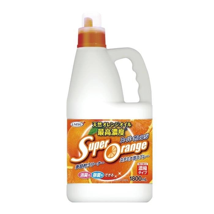 マルチクリーナー スーパーオレンジ 消臭 除菌 泡タイプ 1 8l 大容量 オレンジオイル 洗剤 油汚れ キッチン 換気扇 掃除 Uyeki ウエキ 公式 A Su 2502 Uyeki公式 あってよかったgoods 通販 Yahoo ショッピング