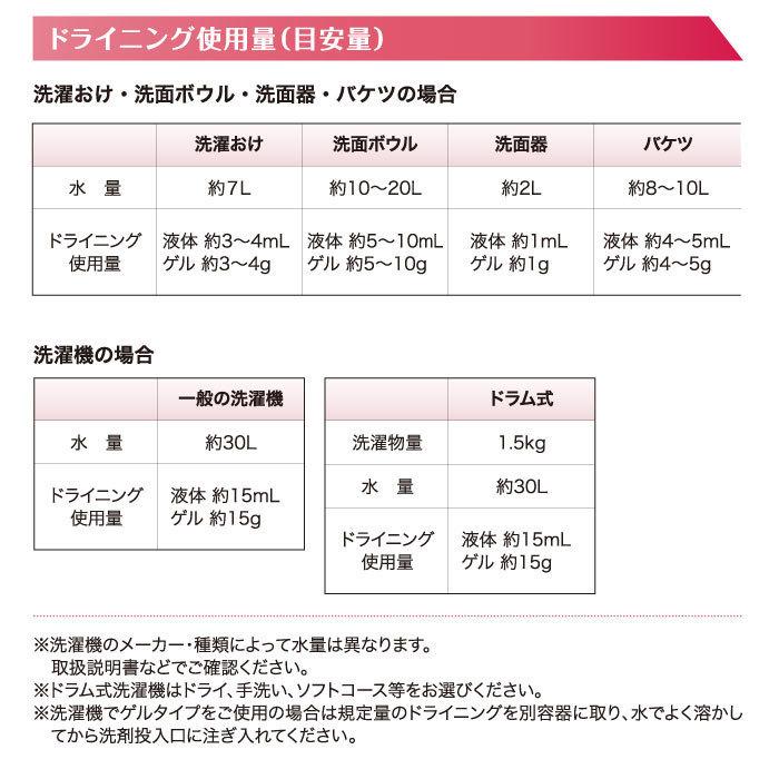 ドライニング ゲルタイプ お得な本体1kgと詰替800gセット 衣類 おしゃれ着 つけ置き 天然オレンジオイル UYEKI(ウエキ)公式｜uyeki｜14