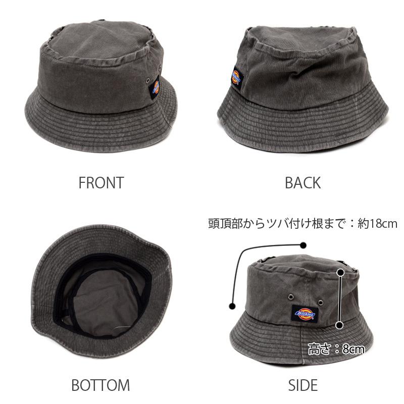 Dickies（ディッキーズ） ハット メンズ レディース バケットハット 黒
