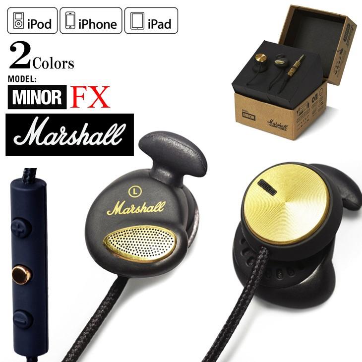【国内正規品】Marshall MINOR FX イヤフォン マーシャル iphone いい音 イヤホン インナーイヤホン かわいい デザイン