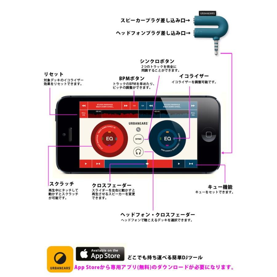 国内正規品 Urbanears Slussen アーバンイヤーズ スラッセン Dj Iphone アクセサリー Ipad アプリ Dj機器 アダプタ パーティー Iphone Z Slussen バッグ おしゃれ雑貨のuyunii 通販 Yahoo ショッピング