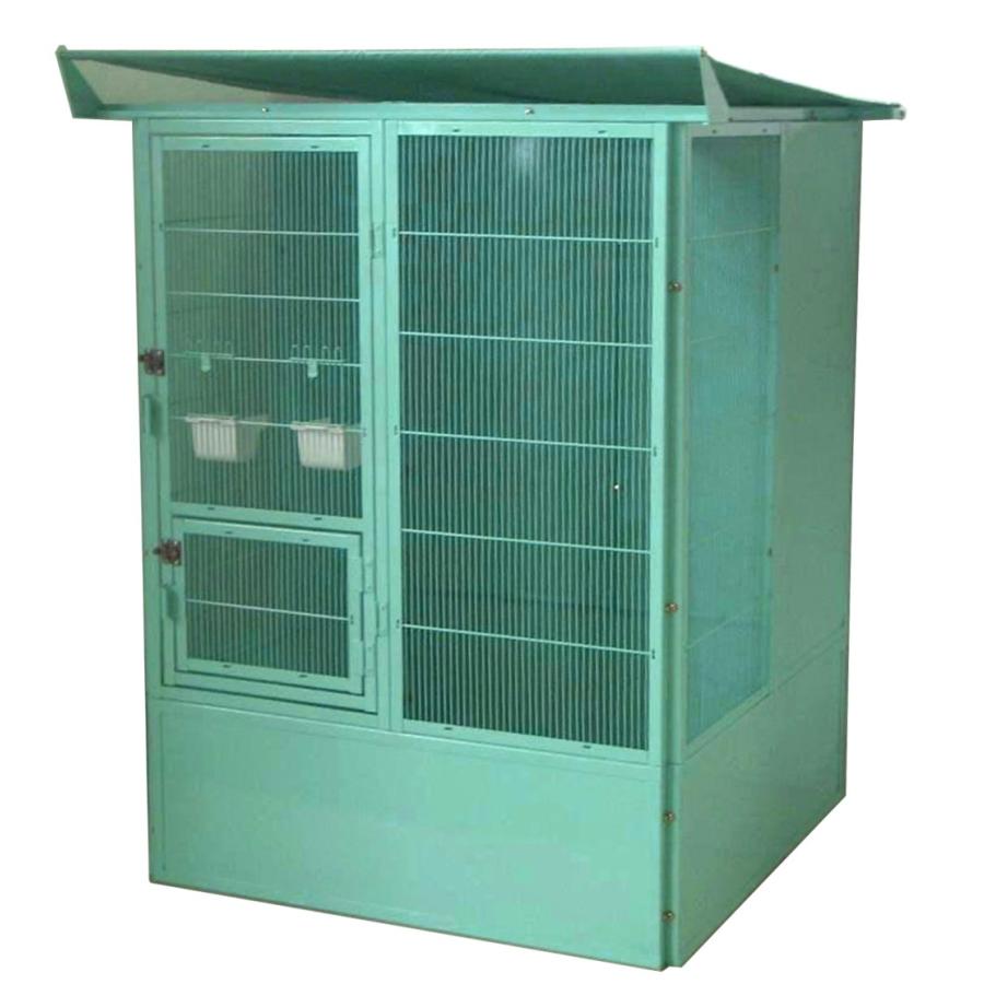 送料無料 Hoei 大型鳥小屋 Cp 900 10 屋外型大型ケージ グリーン塗装 組立サイズ1 070 1 095 1 305mm Hoei 0003 うずまきpet 通販 Yahoo ショッピング