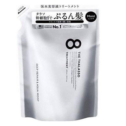 エイトザタラソ モイストトリートメント 詰め替え ４００ｍｌ /エイトザタラソ トリートメント｜v-drug-2